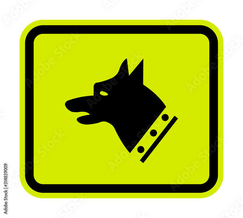 Gauge Dog Symbol Sign Isolate On White Background,Vector Illustration EPS.10