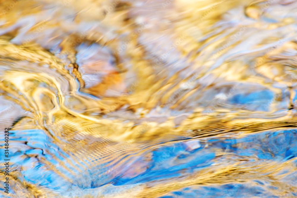Water shapes and textures Water shapes and textures