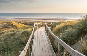 Keuken achterwand Beige Ynyslas strand in Wales  © Rhodri
