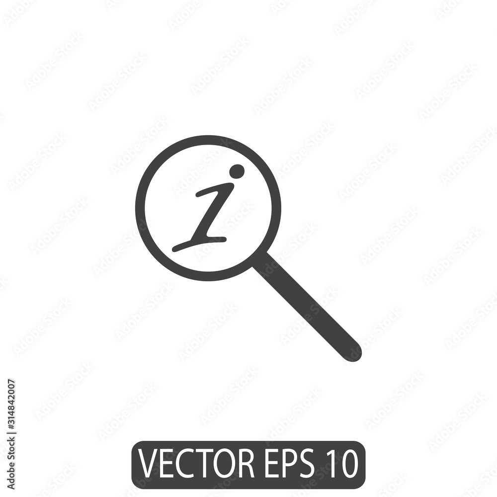 Information Icon Design, Vector Template Information Icon Design, Vector Template