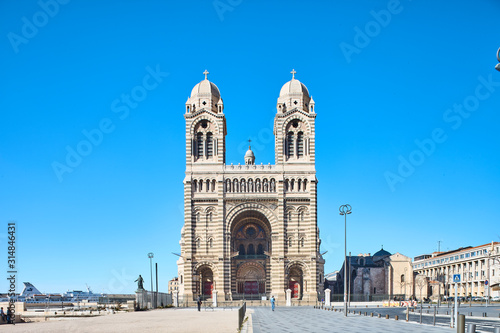 cathedral in Marseille france © Namsun