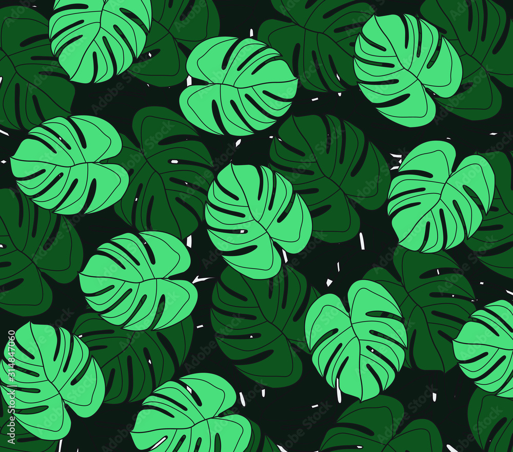 abstract leaves pattern abstract leaves pattern