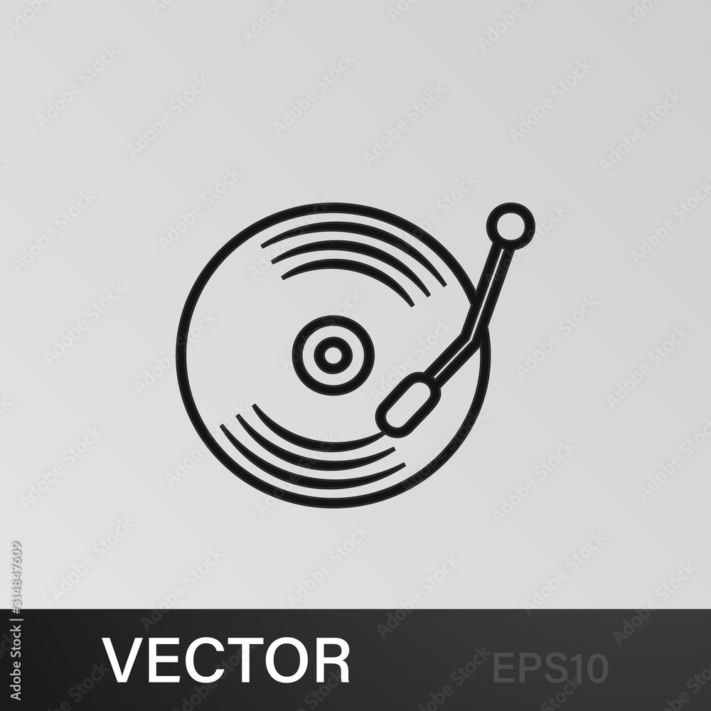 gramophone icon. Element of wedding for mobile concept and web apps illustration. Thin line icon for website design and development, app development. Premium icon gramophone icon. Element of wedding for mobile concept and web apps illustration. Thin line icon for website design and development, app development. Premium icon