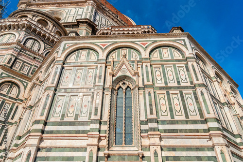 Beautiful renaissance cathedral Santa Maria del Fiore in Florence. © jukovskyy