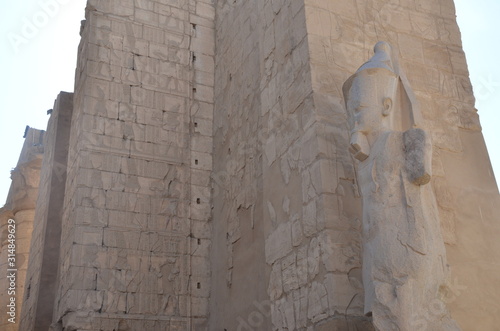 The Karnak Temple Complex, commonly known as Karnak comprises a vast mix of decayed temples, chapels, pylons, and other buildings near Luxor, in Egypt. photo