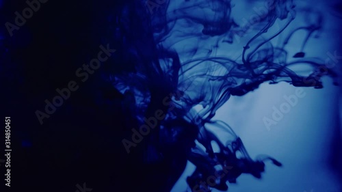 Wallpaper Mural Footage of colored ink in water Torontodigital.ca