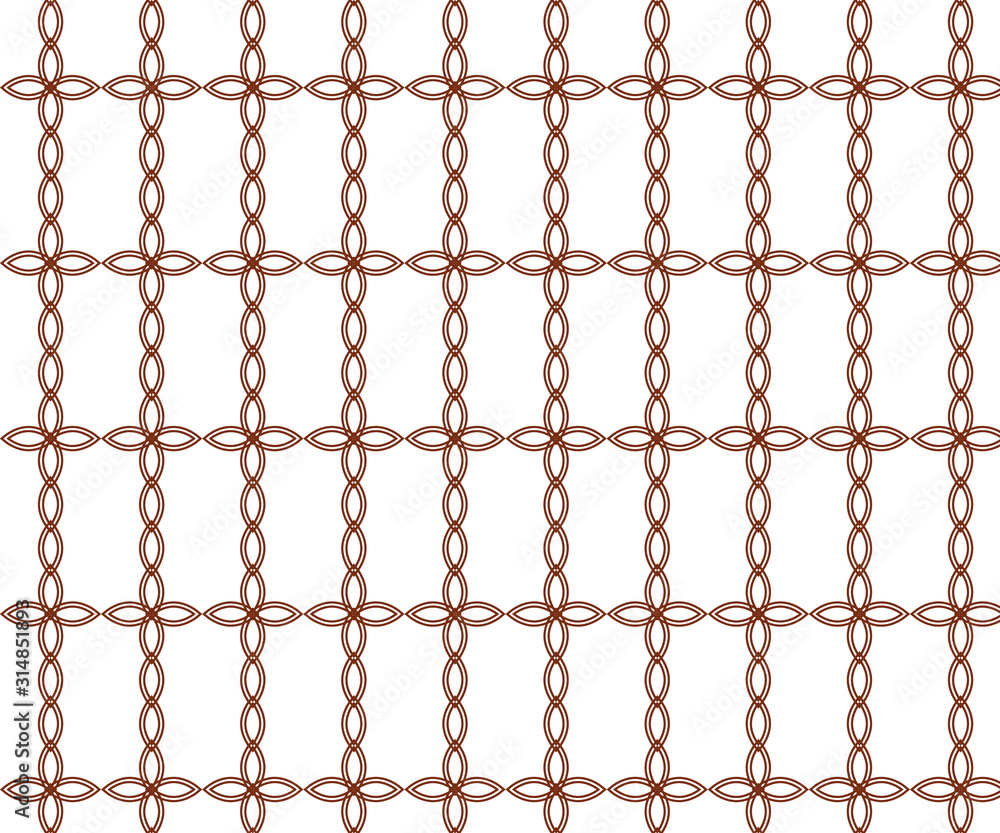 Fototapeta premium Vector pattern. Repeating with small floral.