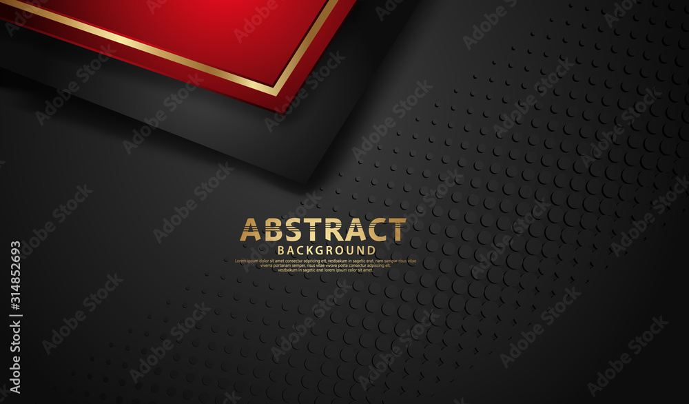 Luxury dark red and black overlap layers background Luxury dark red and black overlap layers background