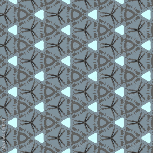 Abstract geometric pattern in ornamental style. Seamless texture. Desing Wallpaper greeting card gift.