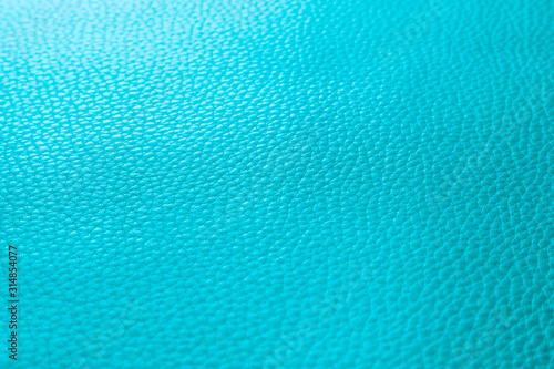 Texture fond cuir grainé bleu ciel pastel