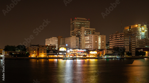 The night market at river side © adirak