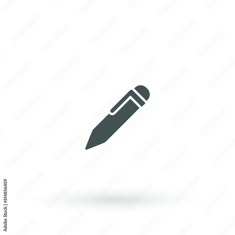Pen Icon. Pencil icon symbol for your web site design, logo, app, UI. Vector illustration. isolated. Flat design. Pen Icon. Pencil icon symbol for your web site design, logo, app, UI. Vector illustration. isolated. Flat design.