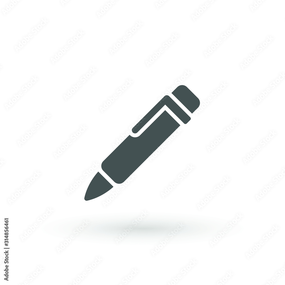 Pen Icon. Pencil icon symbol for your web site design, logo, app, UI. Vector illustration. isolated. Flat design. Pen Icon. Pencil icon symbol for your web site design, logo, app, UI. Vector illustration. isolated. Flat design.