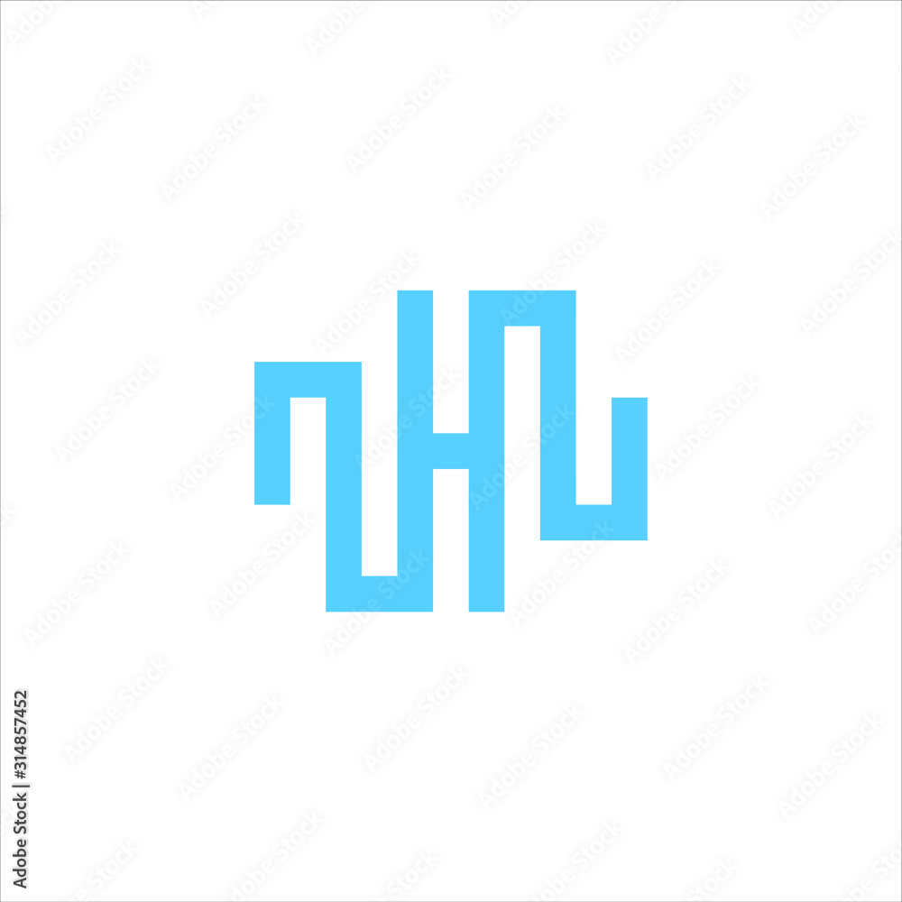 Letter H logo icon design template elements Letter H logo icon design template elements