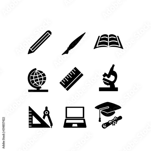 education icon set