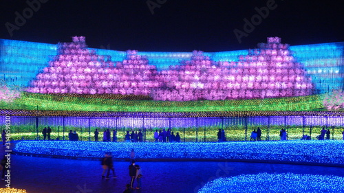 なばなの里イルミネーション2020