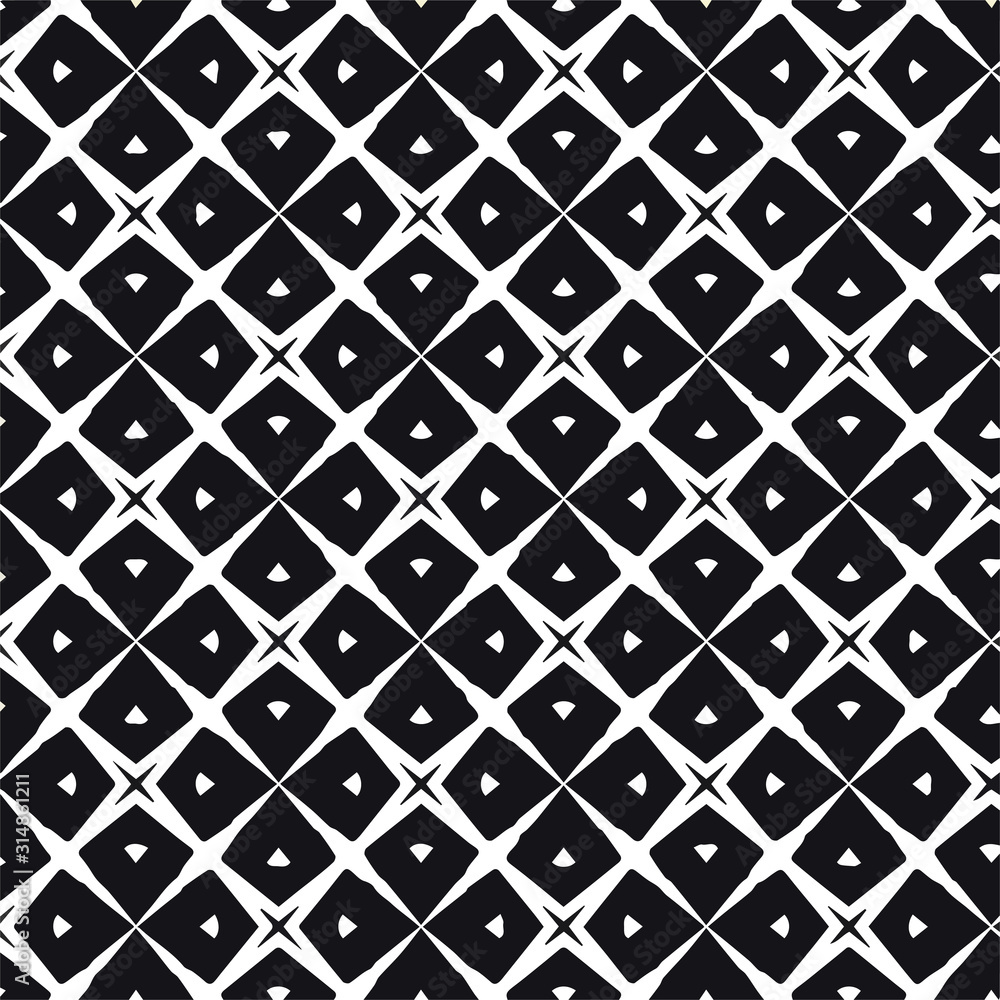 Fototapeta premium Abstract geometric pattern in ornamental style. Seamless texture. Desing Wallpaper,greeting card,gift.