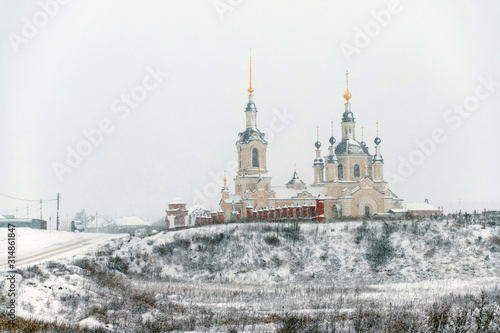 Church of St. Nicholas in Nelzha. Voronezh region, Russia. photo