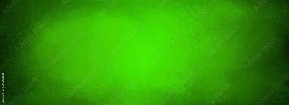 Bright green background with black border elegant luxury banner