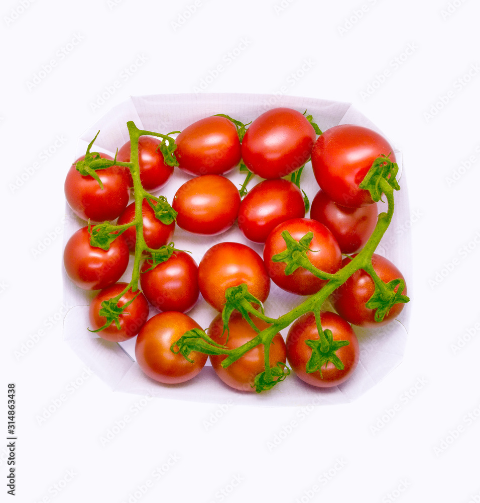 Fresh red tomato isolated on white background Fresh red tomato isolated on white background