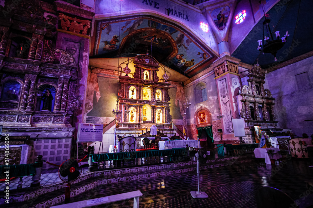 The Glory of Maria: Baclayon Church in Bohol Island, Philippines