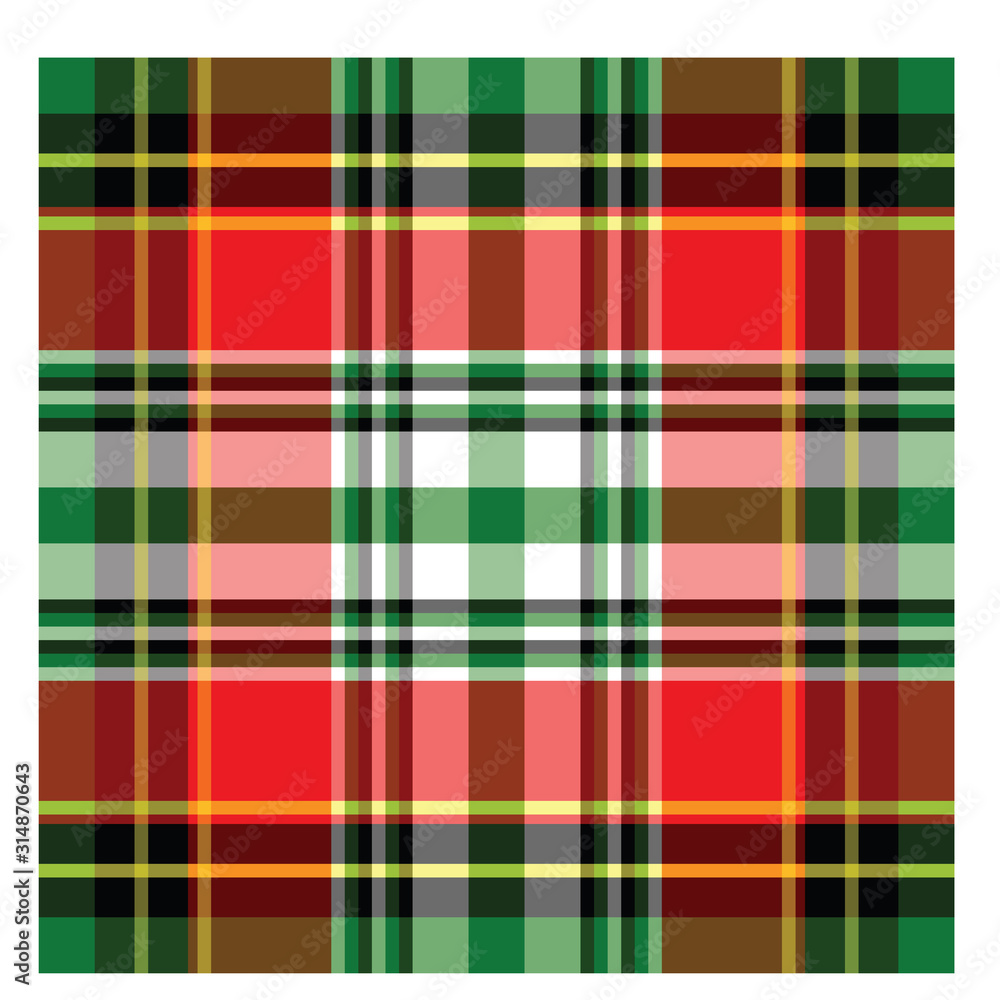 Obraz premium seamless tartan plaid. Scottish plaid, Seamless pattern for clothes, shirts, dresses, and other textile products