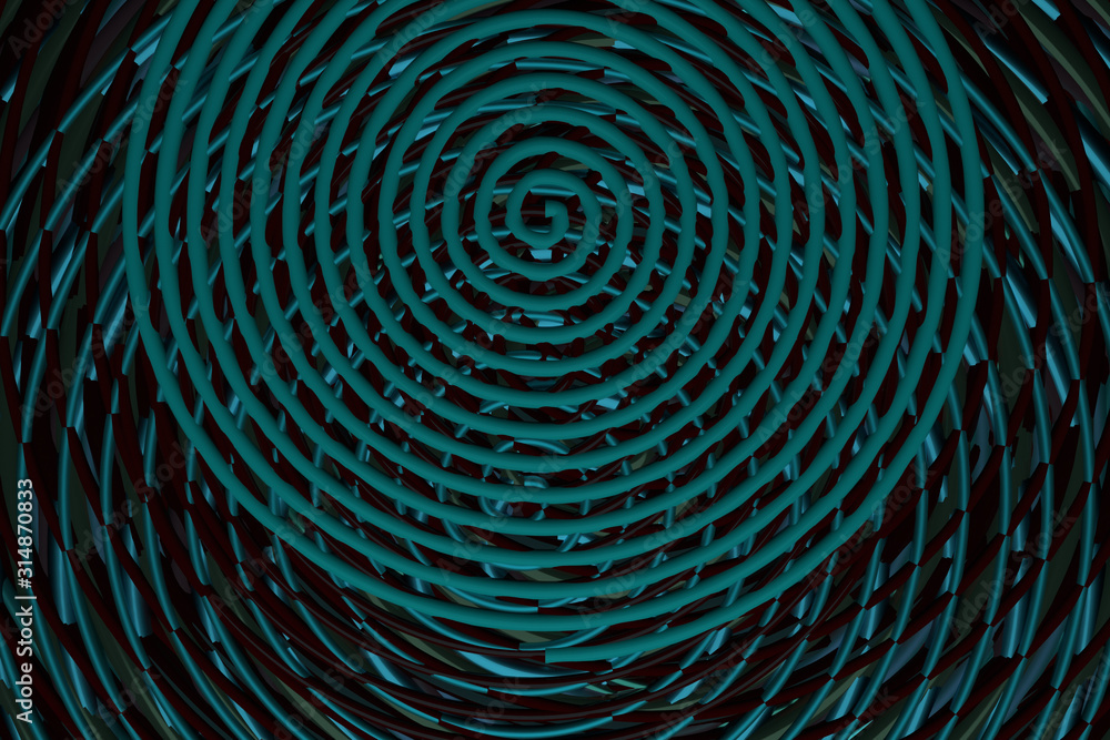 Abstract, twirl circle lines. Wallpaper for graphic design. 3D render. Abstract, twirl circle lines. Wallpaper for graphic design. 3D render.