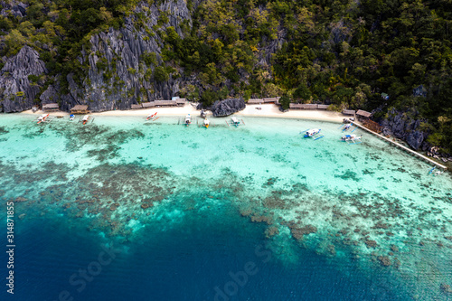 Coron Island, Palawan, Philippines: Banol Beach