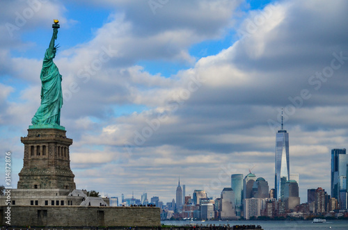 The Statue of Liberty in New York city, USA. © Joeahead