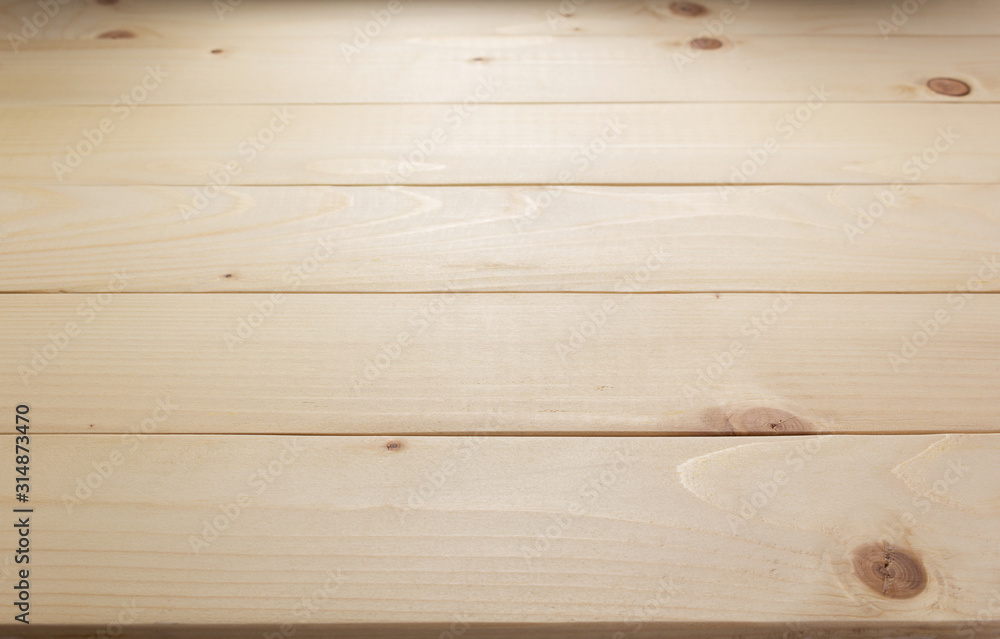 Fototapeta premium wooden plank board background as texture