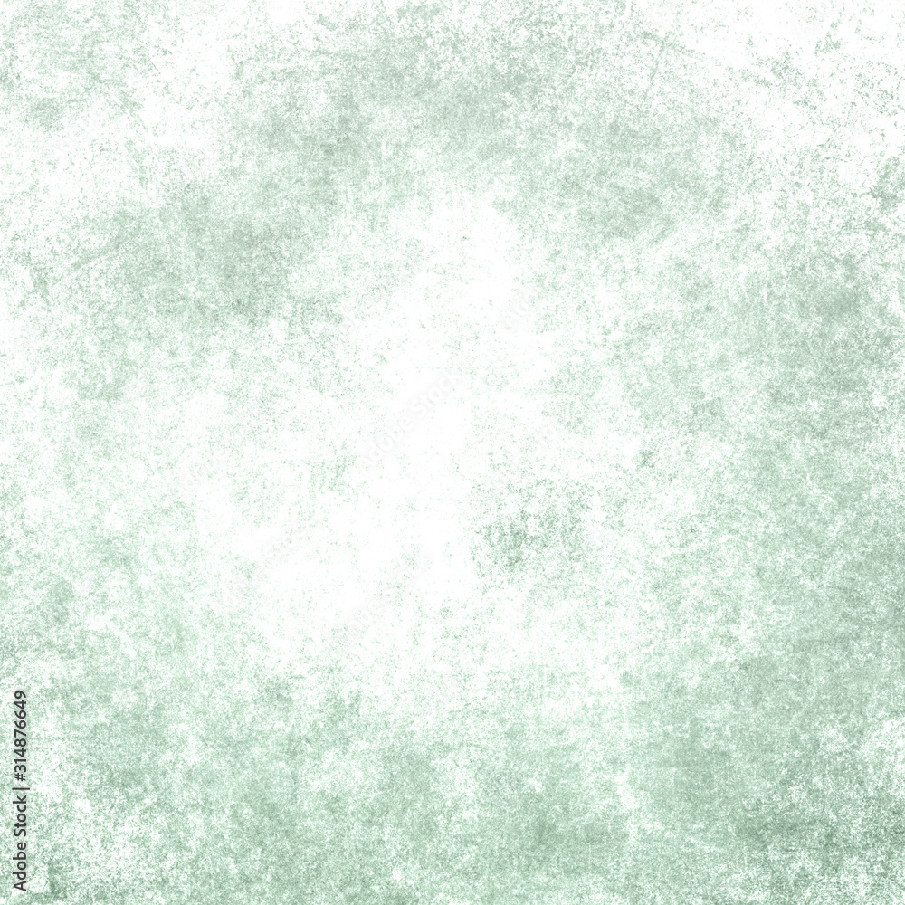 Green designed grunge texture. Vintage background with space for text or image