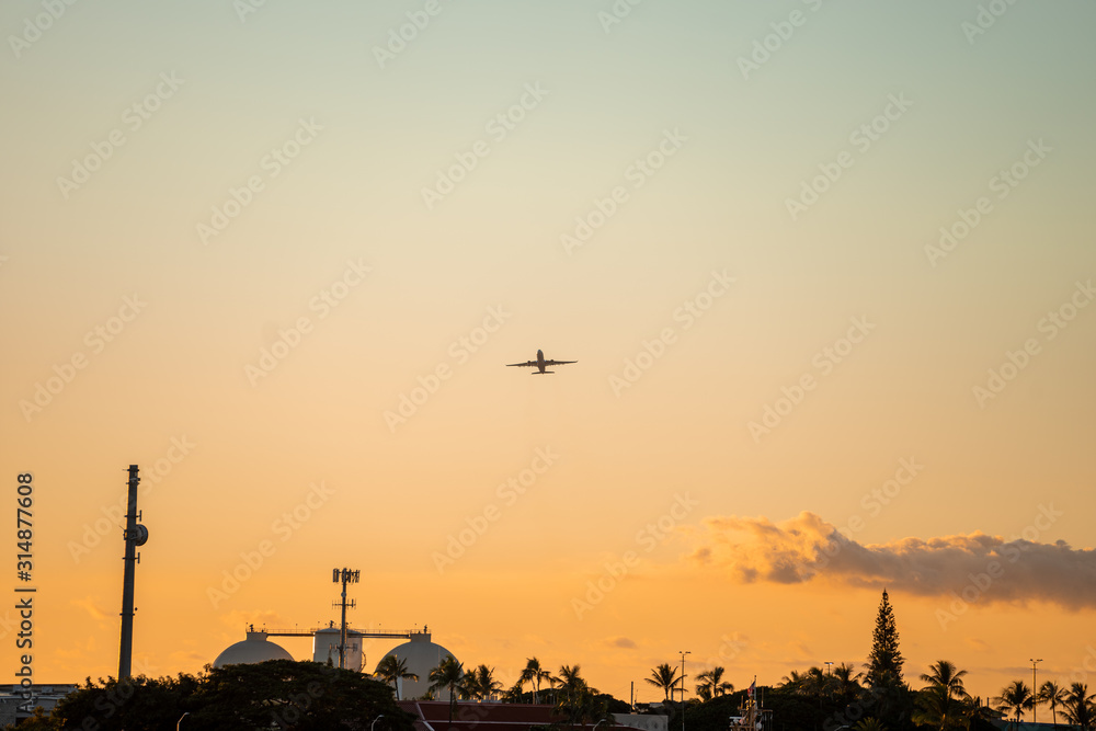 Obraz premium Plane Hawaii