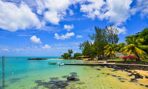 Beautiful seascape of Mauritius Island © Phuong