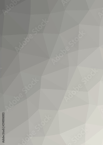 Abstract Low Polygon gradient Generative Art background illustration © vector_master