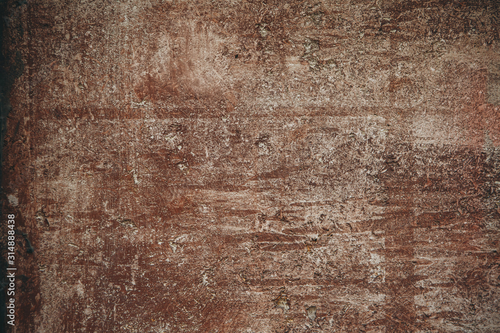 Grunge brown wall shabby old background Grunge brown wall shabby old background