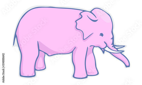 Little pink elephant
