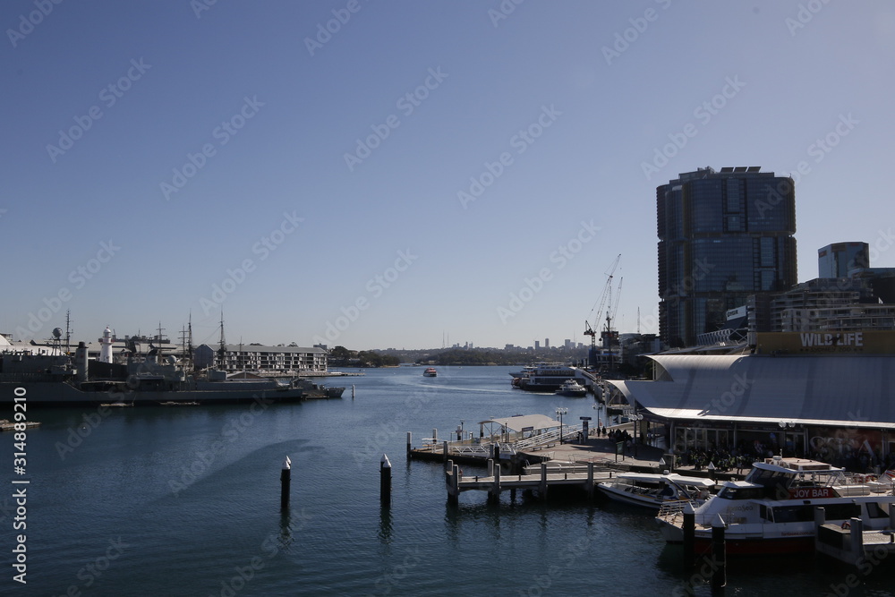 Naklejka premium Sydney Bay Area