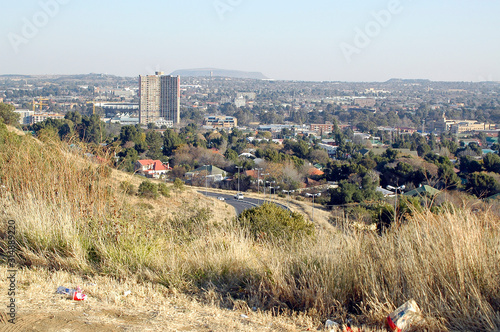 Part of Bloemfontein, as seen from Naval Hill photo