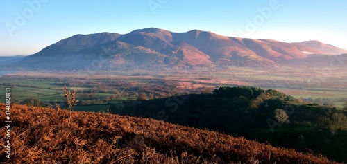 Low mist over the Keswick valley