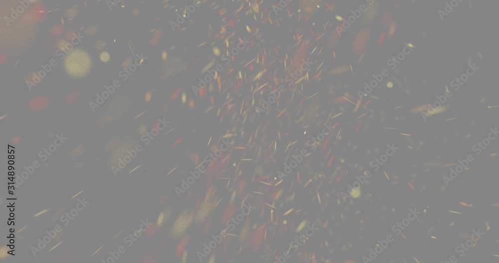Fire sparkles in dark colors. Fire sparkles in dark colors.