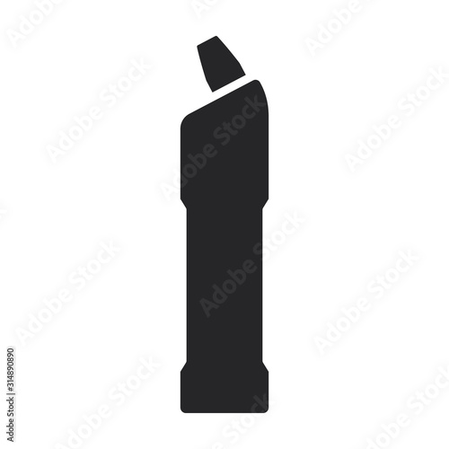 Detergent vector icon.Black vector icon isolated on white background detergent.