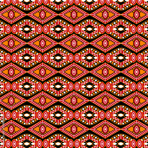 Wallpaper Mural Javanese Batik Seamless Pattern vector. Vector ornament for fashion Torontodigital.ca