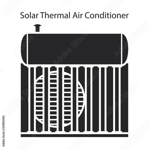 Ventilation vector icon.Black vector icon isolated on white background ventilation .