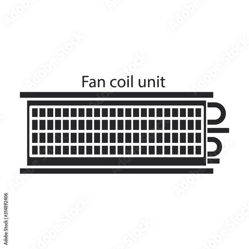 Fan vector icon.Black vector icon isolated on white background fan.