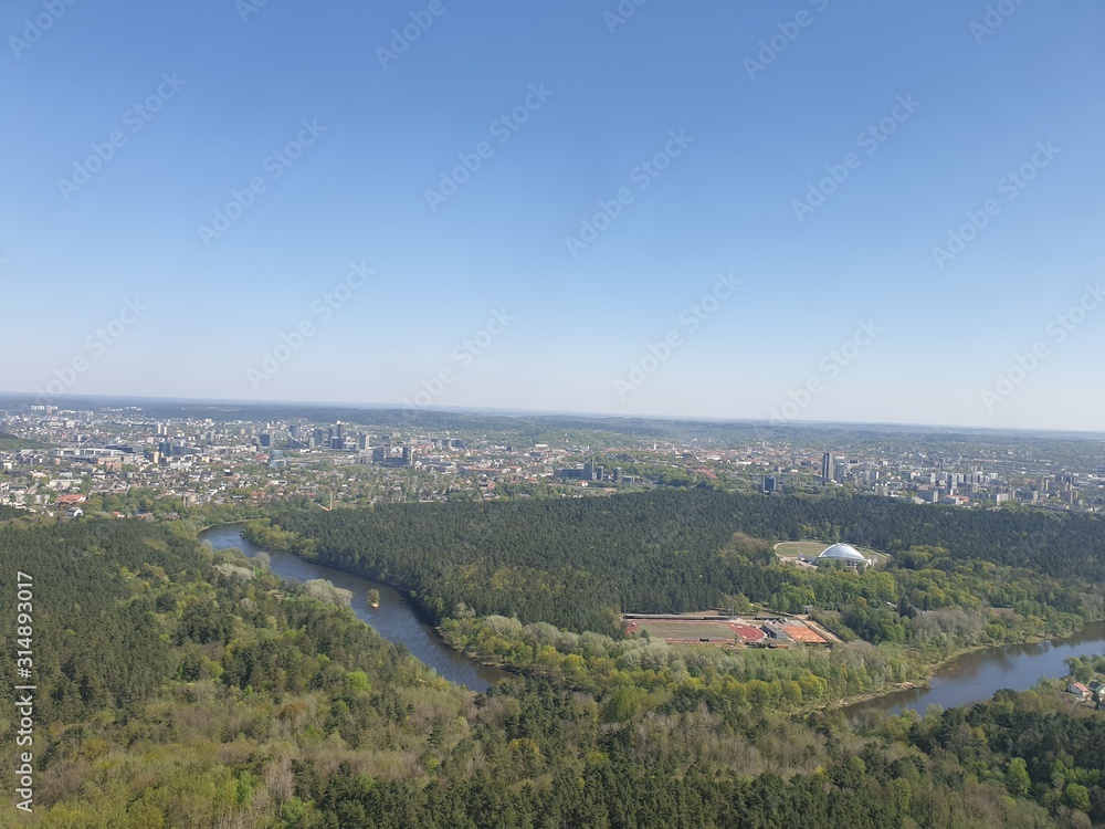 Fototapeta premium view of landscape