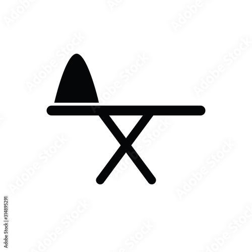 Ironing board icon vector  illustration isolated on white background 