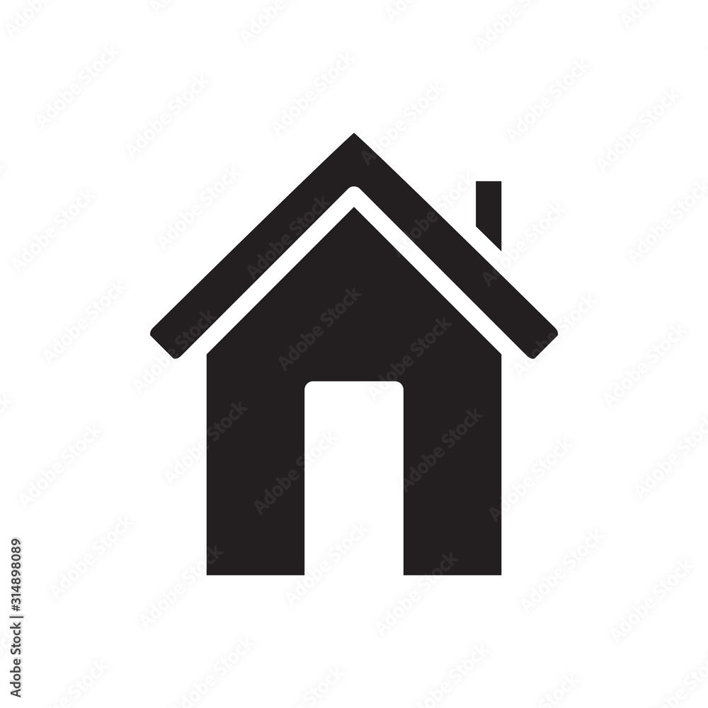 House icon vector design template House icon vector design template