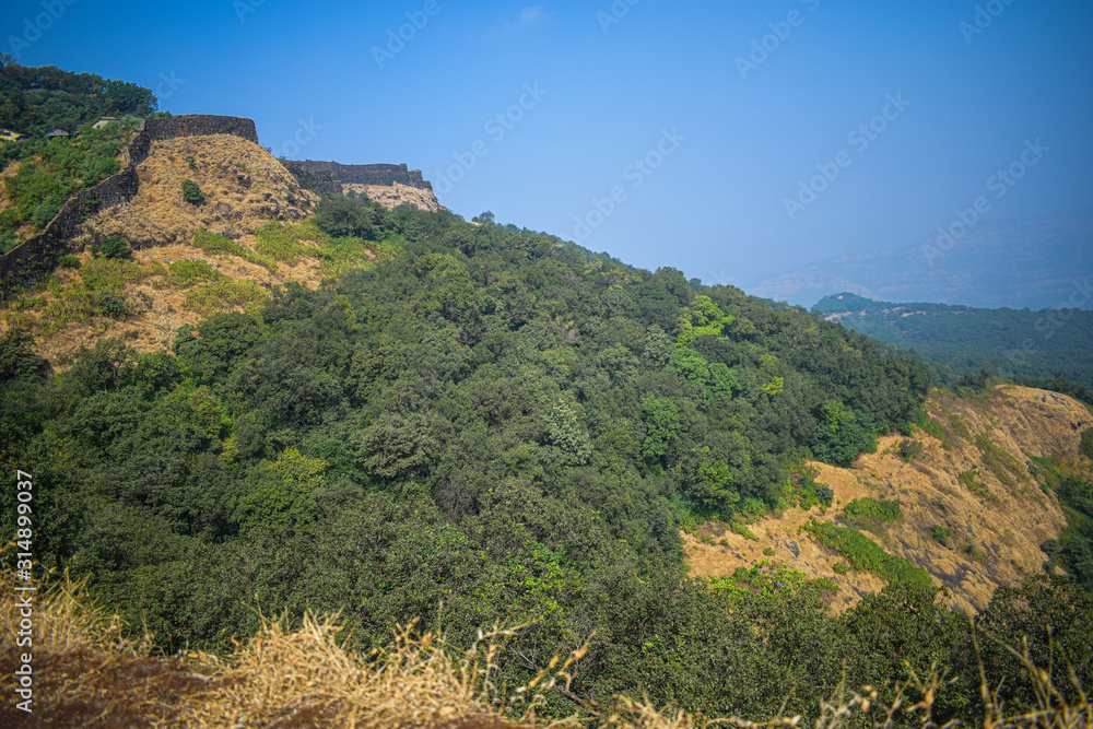 Landscapes of Mahabaleshwar hill Station