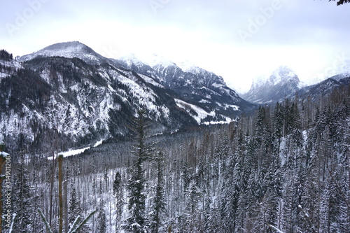 Zima w Tatrzańskim Parku Narodowym