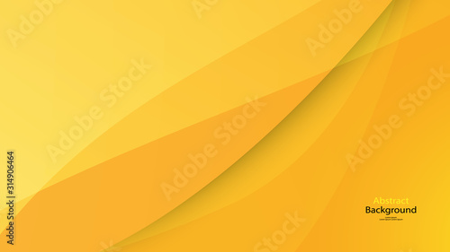 Yellow tone color background abstract art vector